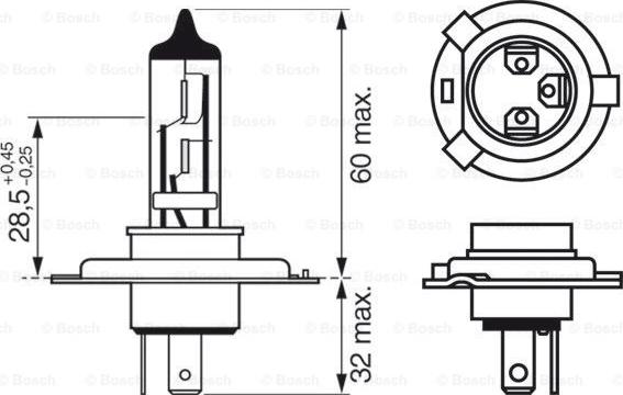 BOSCH 1 987 301 040 - Žarulja, far za dugo svjetlo www.molydon.hr