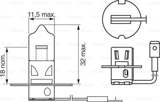 BOSCH 1 987 301 006 - Žarulja, far za dugo svjetlo www.molydon.hr