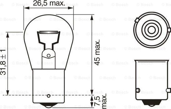 BOSCH 1 987 301 025 - Žarulja, Žmigavac www.molydon.hr