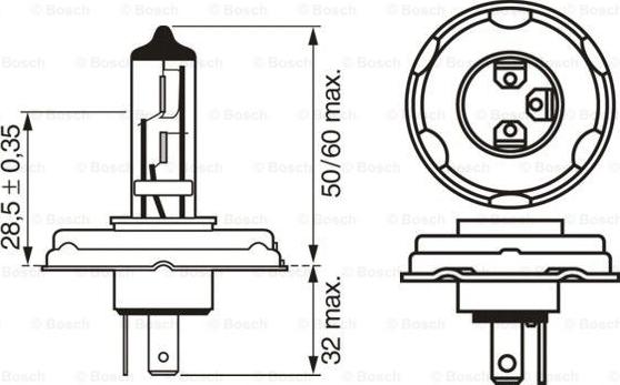 BOSCH 1 987 302 021 - Žarulja, far za dugo svjetlo www.molydon.hr