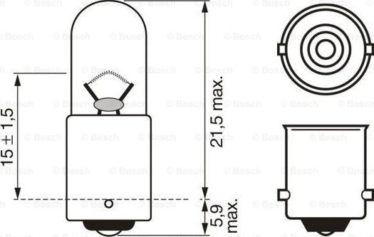 BOSCH 1 987 302 817 - Žarulja, Žmigavac www.molydon.hr