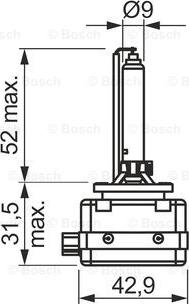 BOSCH 1 987 302 909 - Žarulja, far za dugo svjetlo www.molydon.hr