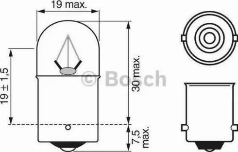 BOSCH 1 987 302 511 - Žarulja, svjetlo za instrument-tablu www.molydon.hr