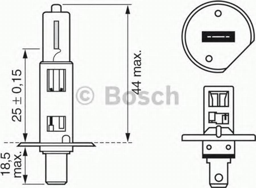 BOSCH 1987302013 - Žarulja, far za dugo svjetlo www.molydon.hr