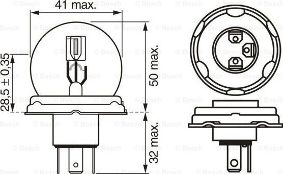 BOSCH 1 987 302 023 - Žarulja www.molydon.hr