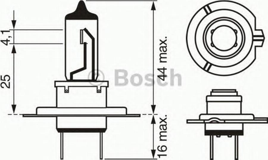 BOSCH 1987302073 - Žarulja, far za dugo svjetlo www.molydon.hr