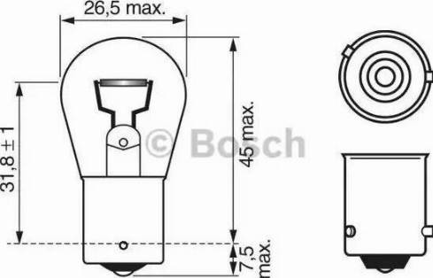 BOSCH 1 987 302 502 - Žarulja, stop-svjetlo www.molydon.hr