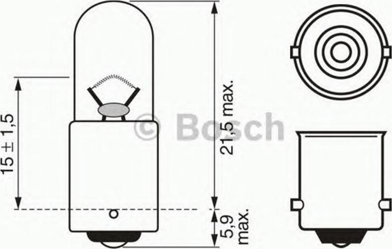 BOSCH 1 987 302 287 - žarulja www.molydon.hr