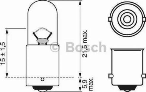 BOSCH 1 987 302 525 - Žarulja, svjetlo za instrument-tablu www.molydon.hr