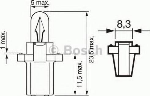 BOSCH 1 987 302 220 - Žarulja, svjetlo za instrument-tablu www.molydon.hr