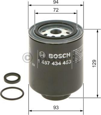 BOSCH 1 457 434 453 - Filter za gorivo www.molydon.hr