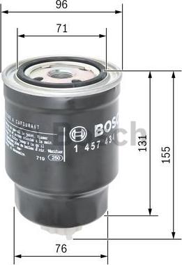 BOSCH 1 457 434 439 - Filter za gorivo www.molydon.hr