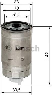 BOSCH 1 457 434 510 - Filter za gorivo www.molydon.hr