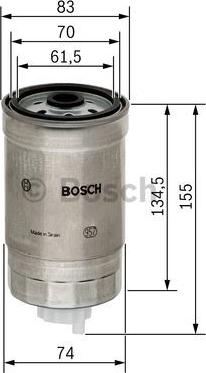 BOSCH 1 457 434 105 - Filter za gorivo www.molydon.hr