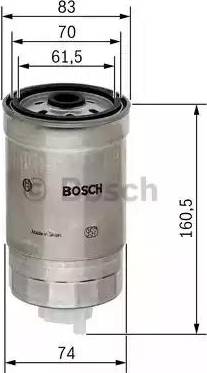 BOSCH 1 457 434 174 - Filter za gorivo www.molydon.hr