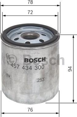 BOSCH 1 457 434 300 - Filter za gorivo www.molydon.hr