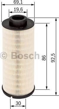 BOSCH 1 457 431 705 - Filter za gorivo www.molydon.hr