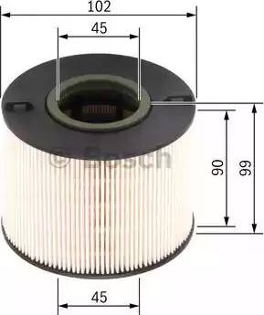 BOSCH 1 457 431 729 - Filter za gorivo www.molydon.hr