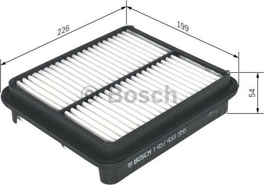 BOSCH 1 457 433 956 - Filter za zrak www.molydon.hr