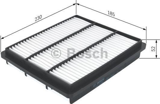 BOSCH 1 457 433 968 - Filter za zrak www.molydon.hr