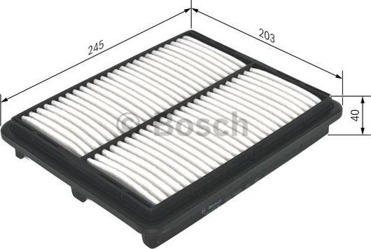 BOSCH 1 457 433 962 - Filter za zrak www.molydon.hr