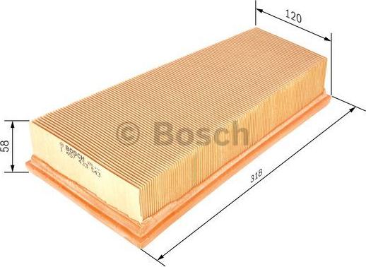 BOSCH 1 457 433 543 - Filter za zrak www.molydon.hr