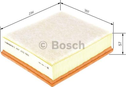 BOSCH 1 457 433 583 - Filter za zrak www.molydon.hr