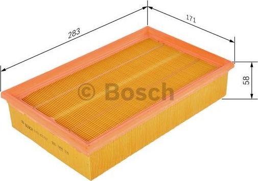 BOSCH 1 457 433 607 - Filter za zrak www.molydon.hr