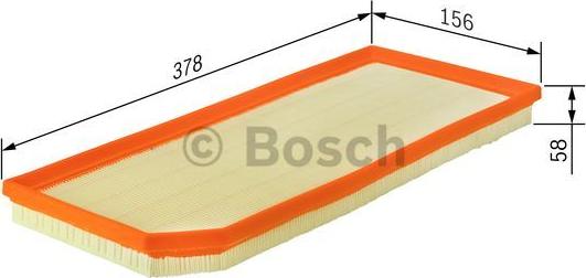 BOSCH 1 457 433 065 - Filter za zrak www.molydon.hr