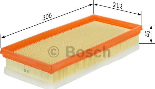 BOSCH 1 457 433 089 - Filter za zrak www.molydon.hr