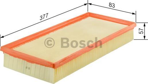 BOSCH 1 457 433 163 - Filter za zrak www.molydon.hr