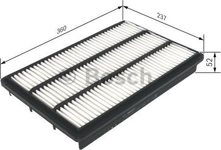 BOSCH 1 457 433 339 - Filter za zrak www.molydon.hr