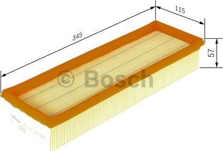 BOSCH 1 457 433 299 - Filter za zrak www.molydon.hr