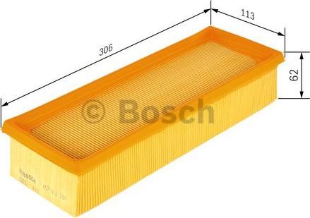 BOSCH 1 457 433 297 - Filter za zrak www.molydon.hr