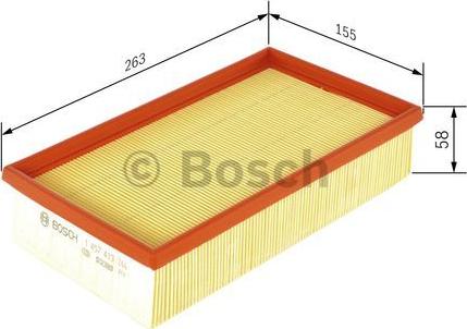 BOSCH 1 457 433 266 - Filter za zrak www.molydon.hr