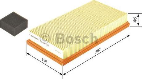 BOSCH 1 457 433 268 - Filter za zrak www.molydon.hr