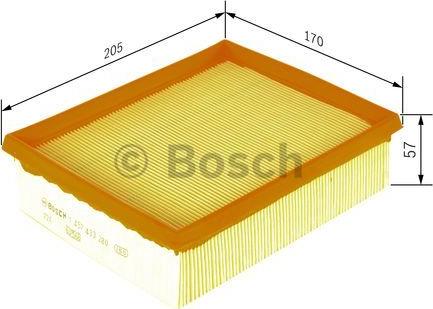 BOSCH 1 457 433 280 - Filter za zrak www.molydon.hr