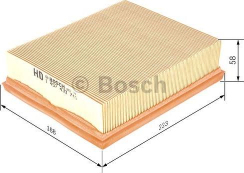 BOSCH 1 457 433 741 - Filter za zrak www.molydon.hr