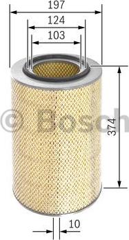 BOSCH 1 457 429 950 - Filter za zrak www.molydon.hr