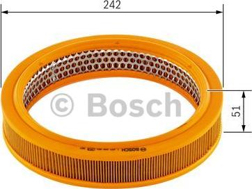 BOSCH 1 457 429 953 - Filter za zrak www.molydon.hr