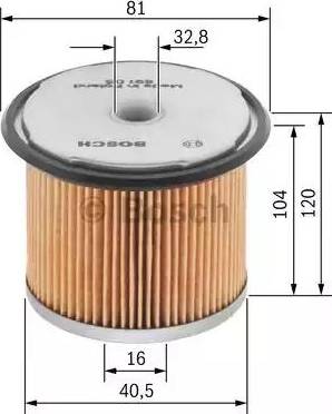 BOSCH 1 457 429 165 - Hidraulicni filter, upravljanje www.molydon.hr