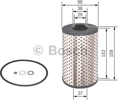 BOSCH 1 457 429 123 - Filter za ulje www.molydon.hr