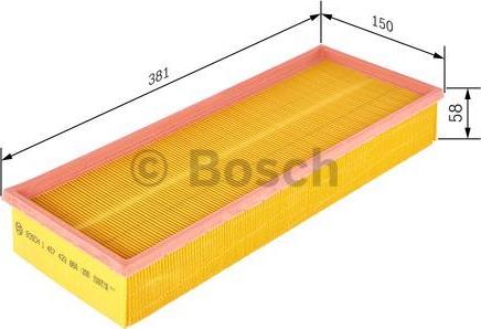 BOSCH 1 457 429 869 - Filter za zrak www.molydon.hr