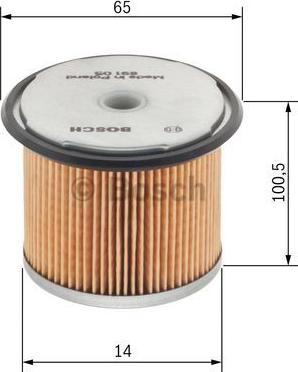 BOSCH 1 457 429 280 - Filter za gorivo www.molydon.hr