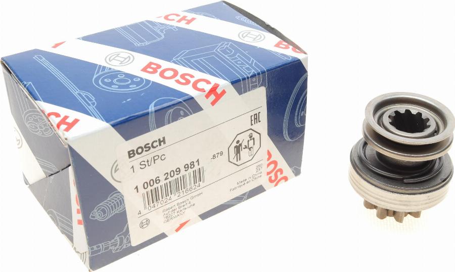 BOSCH 1 006 209 981 - Pogonski Zupčanik, starter www.molydon.hr