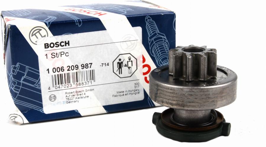 BOSCH 1 006 209 987 - Pogonski Zupčanik, starter www.molydon.hr