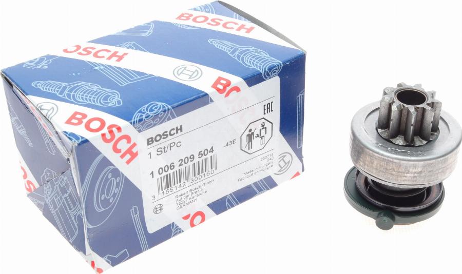 BOSCH 1 006 209 504 - Pogonski Zupčanik, starter www.molydon.hr