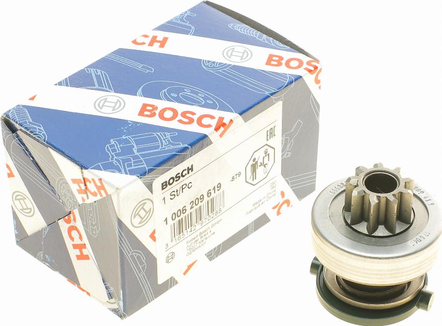 BOSCH 1 006 209 619 - Pogonski Zupčanik, starter www.molydon.hr