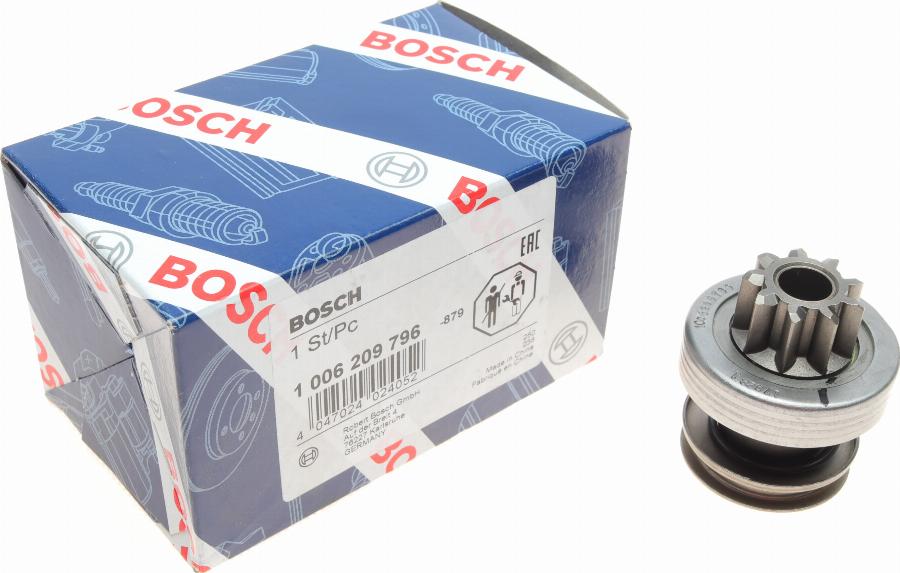 BOSCH 1 006 209 796 - Pogonski Zupčanik, starter www.molydon.hr