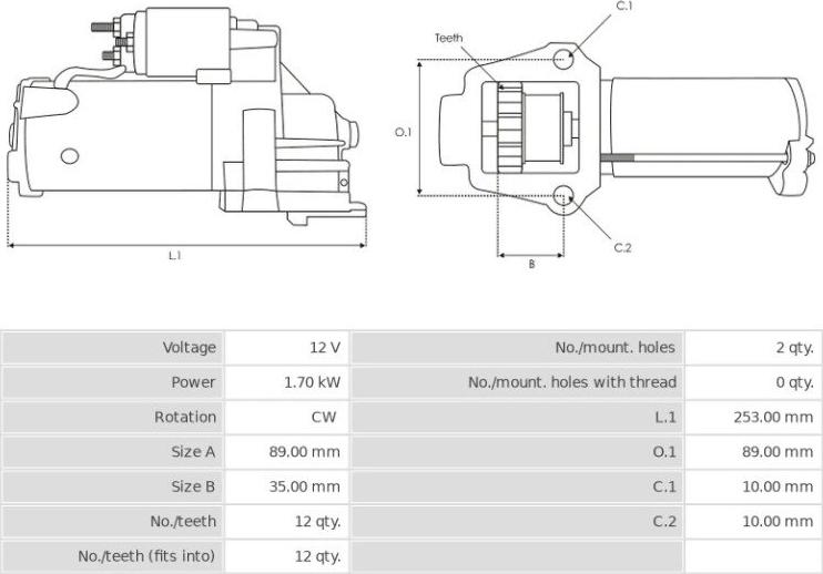 BOSCH 1115088 - Starter www.molydon.hr